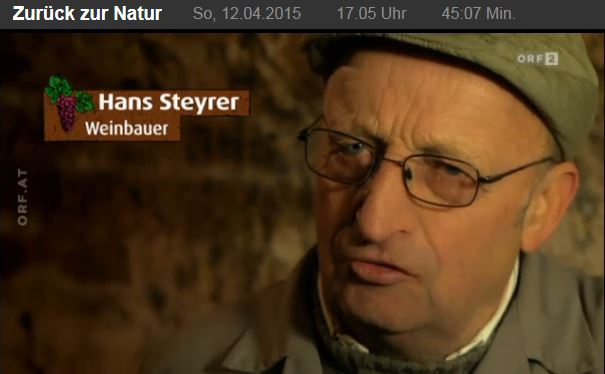 2015 - Zurück zur Natur mit Johann Steyrer